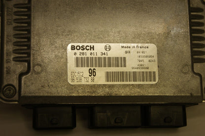 ECU PEUGEOT 307  0281011341 9653873280 PLUG AND PLAY (CLONING). - Glasgow Car Parts Store 