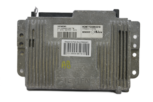 ECU RENAULT S115300120B  HOM 7700860319 7700111770