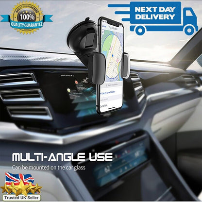 360 in Car Mobile Phone Holder Dashboard Suction Home Universal Mount Windscreen