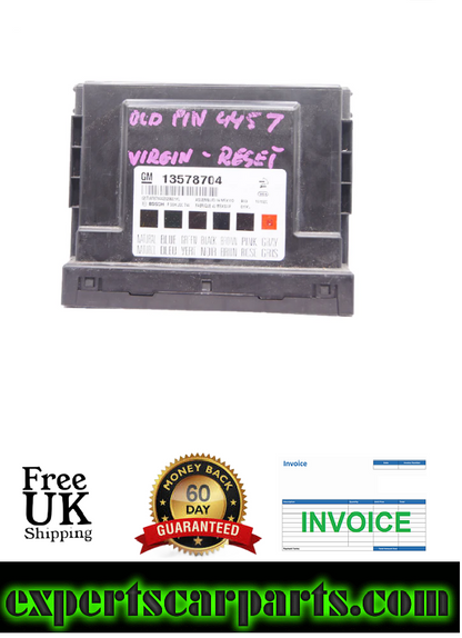 VAUXHALL INSIGNIA  BODY CONTROL MODULE BCM 13578704 VIRGIN PLUG & PLAY