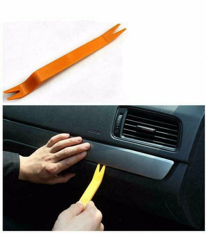 4PCS PRY TOOL KIT CAR RADIO DOOR BODY CLIP PANEL TRIM DASH AUDIO PLASTIC REMOVAL