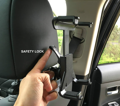 UNIVERSAL in CAR BACK SEAT HEADREST HOLDER MOUNT CRADLE for IPAD TABLET SAMSUNG