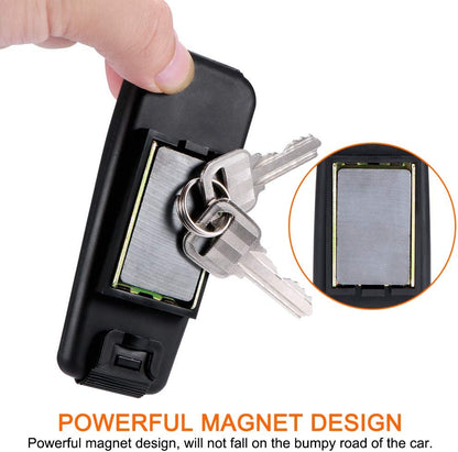 Ourleeme Key Magnetic Box, Car Key Holder Box Powerful Magnet Emergency Key Boxe