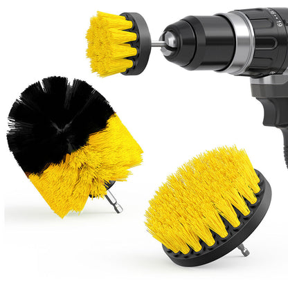 3X Drill Cleaning Brush Set Power Attachment Grout Tile Cleaner Scrub Home Car