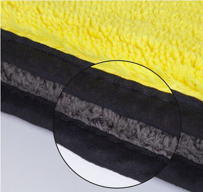 4X Large Super PLUSH Microfibre Towels 61X29Cm Car Cleaning Detailing Cloths