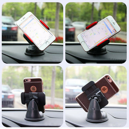 360 in Car Mobile Phone Holder Dashboard Suction Home Universal Mount Windscreen