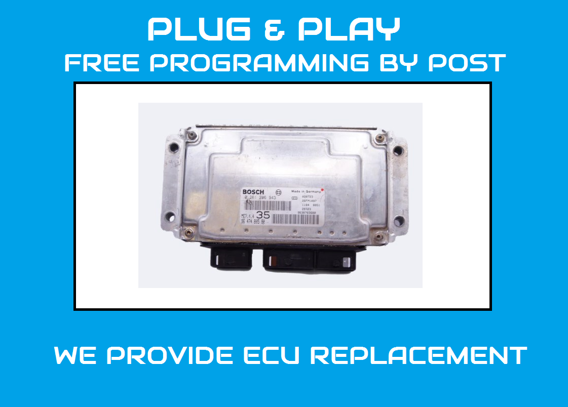 Peugeot  Citroen ECU 0261206943  9647480580  Plug & Play - Glasgow Car Parts Store 