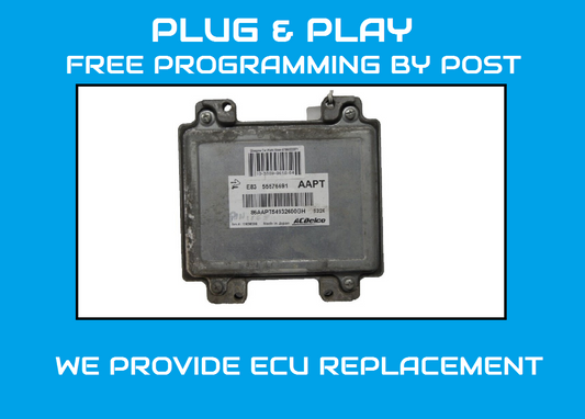 VAUXHALL E83 ECU 55576691 AAPT PLUG & PLAY. - Glasgow Car Parts Store 