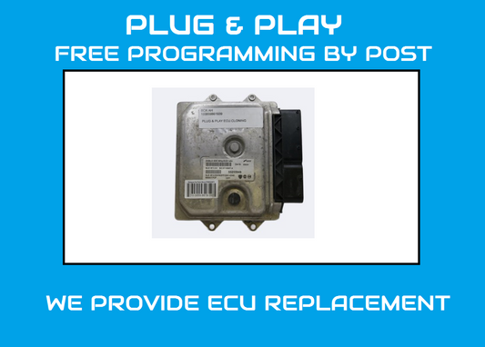 VAUXHALL COMBO  FIAT DOBLO 55255949 PLUG AND PLAY.ECU & PROGAMMING - Glasgow Car Parts Store 
