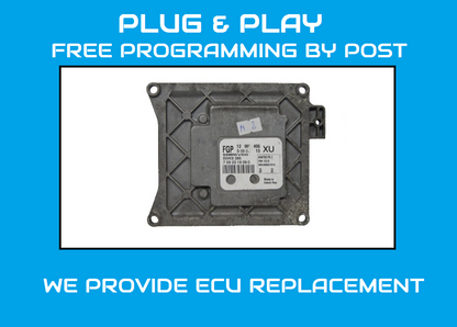 VAUXHALL  ECU 1.8 Petrol Z18XER XU 12992406 PLUG AND PLAY PROGRAMMING BY POST - Glasgow Car Parts Store 