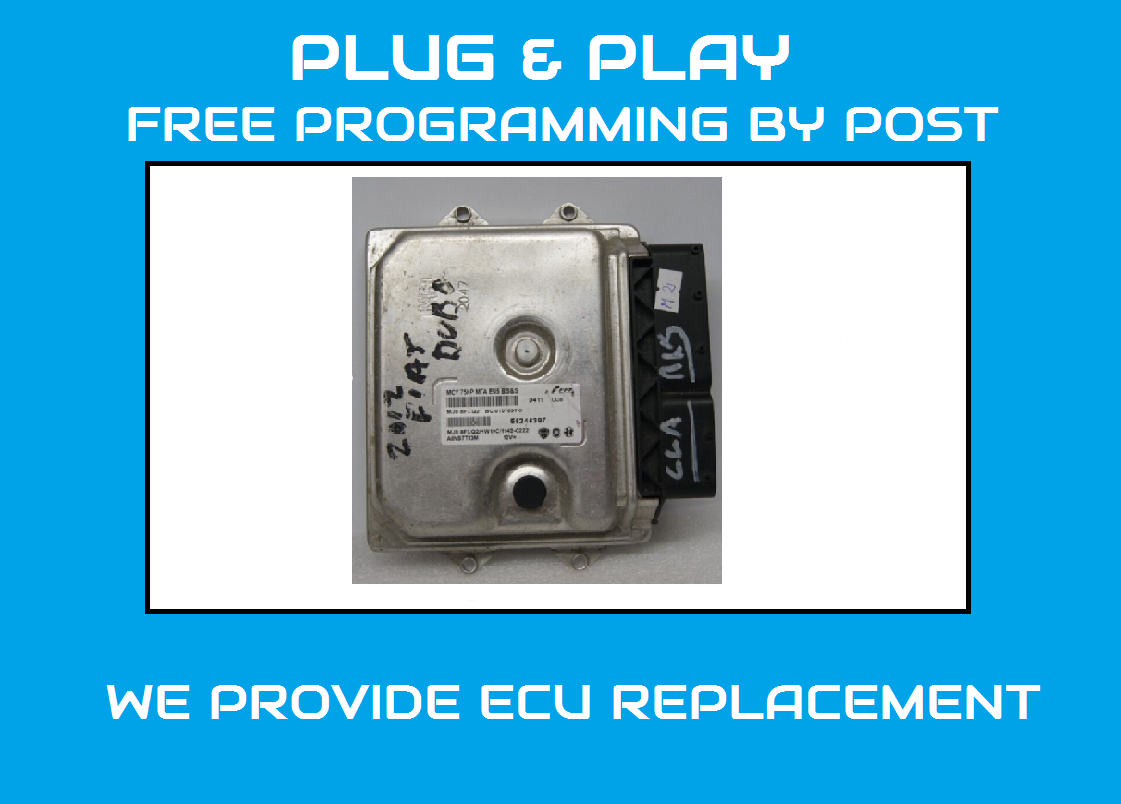 Fiat ECU  55246397 Plug & Play Free Programming - Glasgow Car Parts Store 