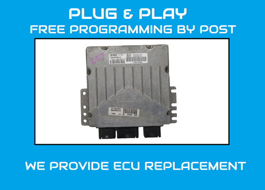 PEUGEOT/ CITROEN Engine Control Unit 5WS40020H-T / SW9644895180 PLUG AND PLAY PROGRAMMING BY POST - Glasgow Car Parts Store 
