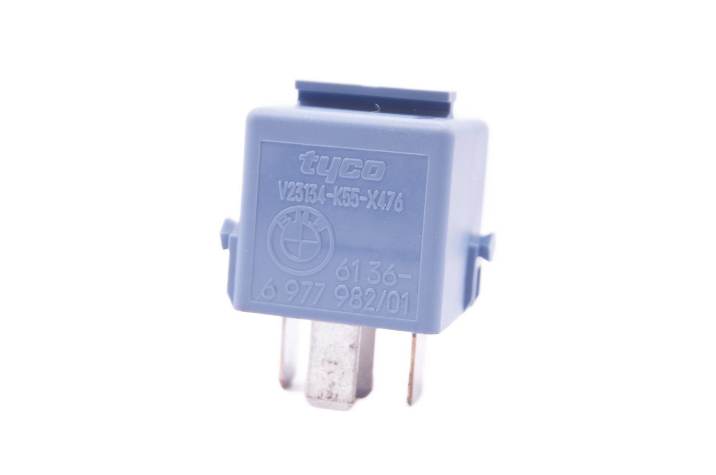 61366977982 Mini TaubenBlau 5- Pin DME Electric Fan Relay Tyco V23134-K55-X476