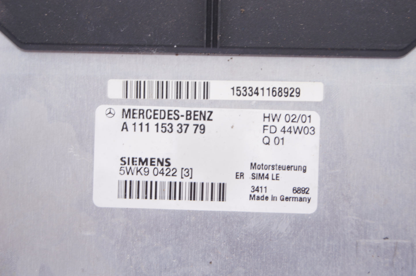 ECU A1111533779 SIEMENS 5WK90422 MERCEDES