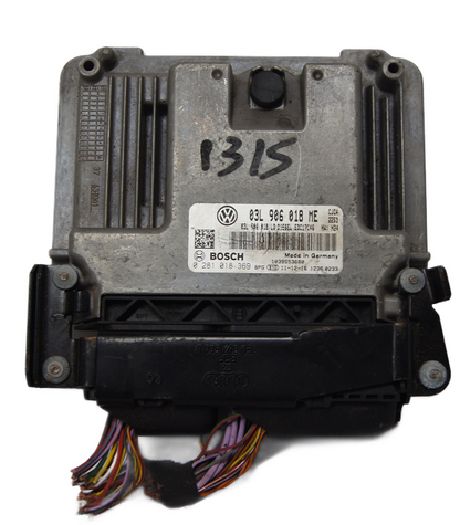 SEAT EXEO ENGINE ECU 03L906018ME 0281018369 EDC17C46