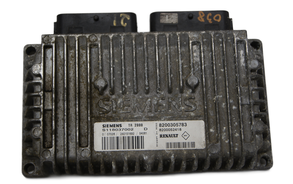 RENAULT CLIO TRANSMISSION GEARBOX ECU 8200305783 S118037002 D 8200052418 TA2000