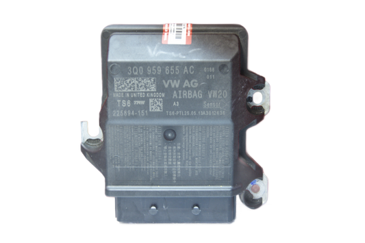 VW AUDI SEAT SKODA Airbag Control Module 3Q0959655AC virgin module