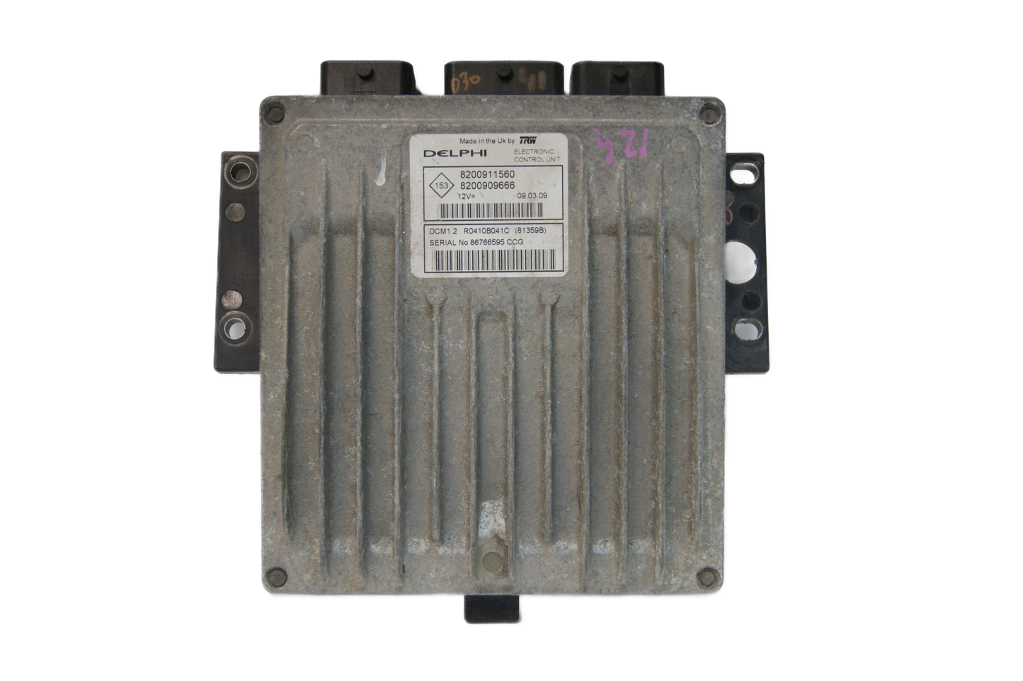 RENAULT NISSAN 1.5 DCI DIESEL ENGINE CONTROL UNIT ECU 8200911560 8200909666