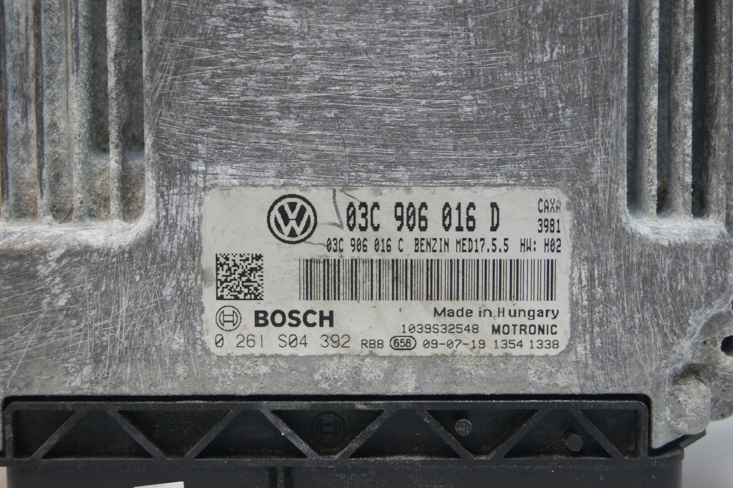 SKODA OCTAVIA ENGINE CONTROL UNIT ENGINE ECU 03C906016D