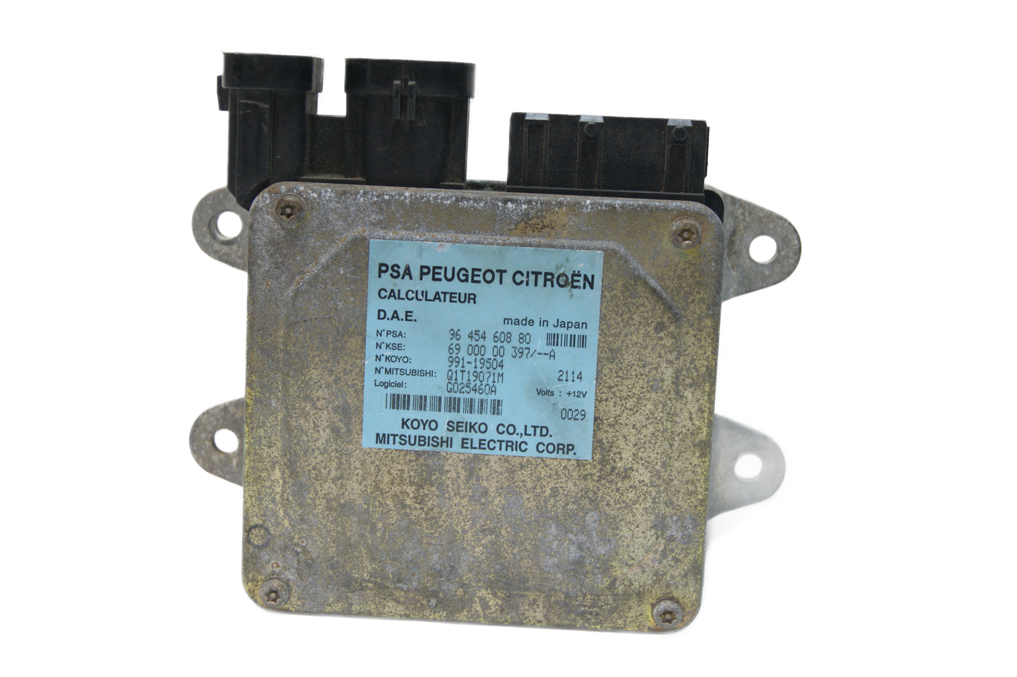 CITROEN PEUGOT POWER STEERING ECU MODULE 9645460880