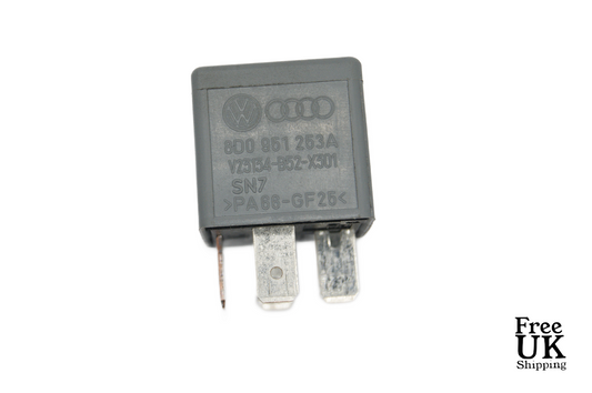 Audi VW Grey-373 4-Pin Multi-Use Relay 8D0951253A V23134-B52-X301