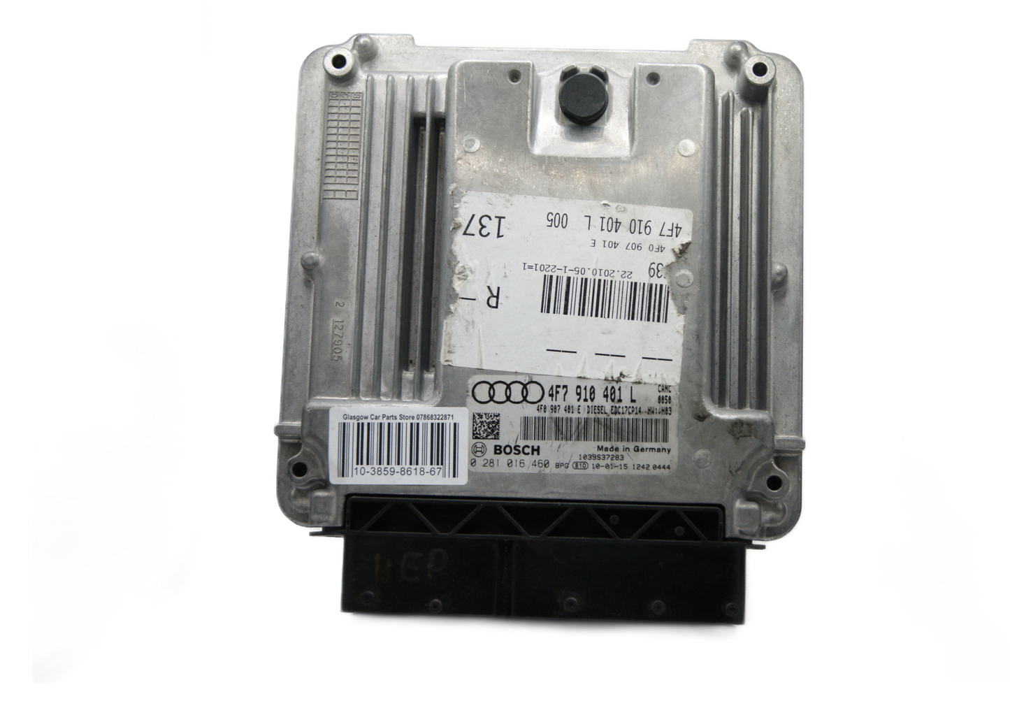 AUDI A6 C6 2.7 TDI DIESEL ENGINE ECU MODULE 4F7910401L PLUG AND PLAY