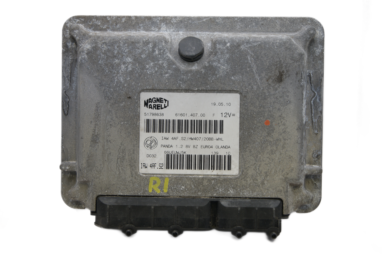 ENGINE ECU FIAT PANDA 51798638 SELF- CODING. PLUG AND PLAY