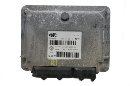 ENGINE ECU FIAT PANDA 51798638 SELF- CODING. PLUG AND PLAY