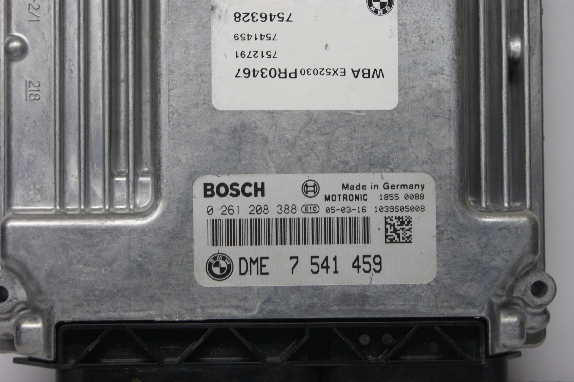 ECU BMW 0261208388 DME7541459 - Glasgow Car Parts Store 