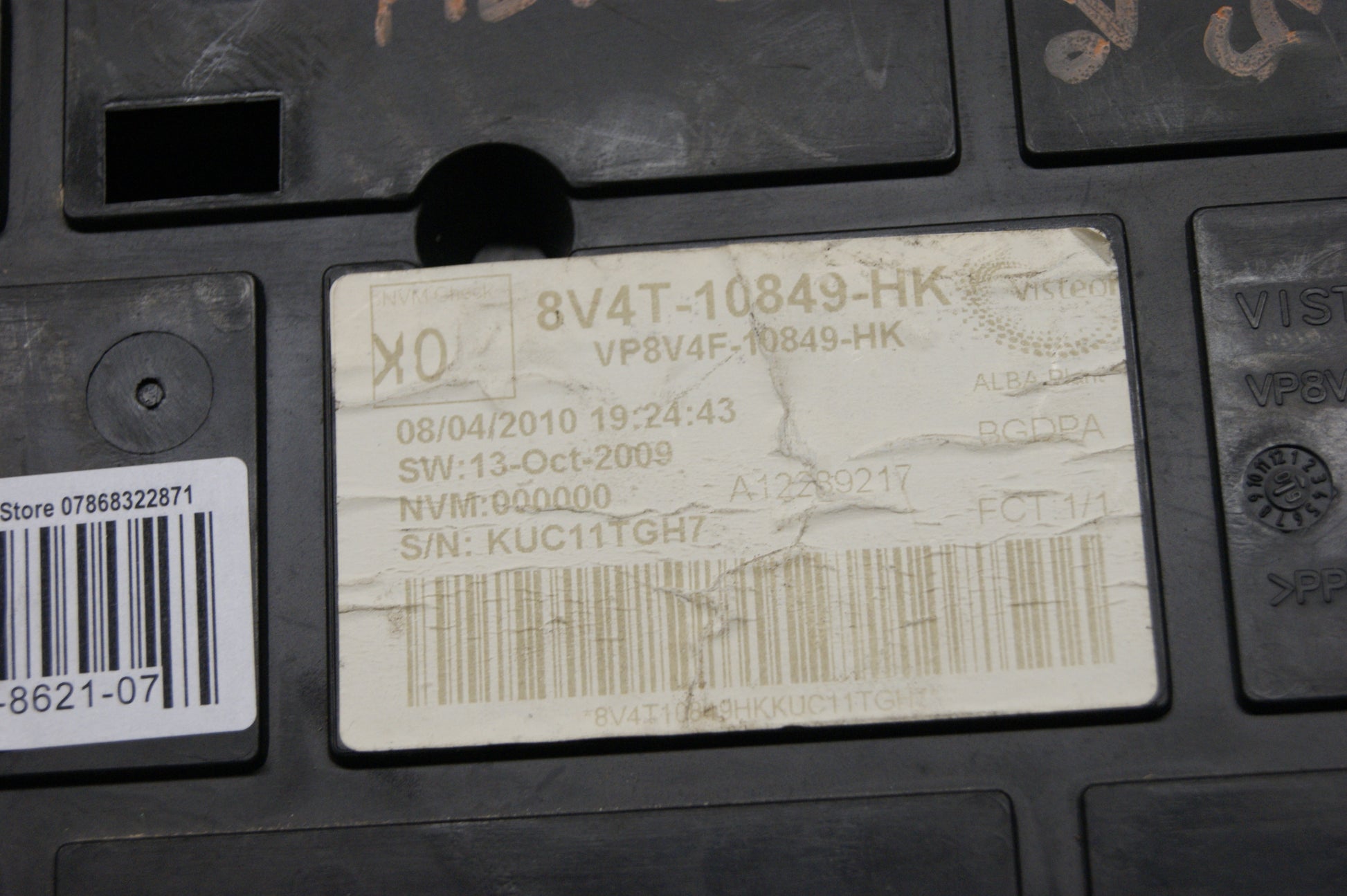 FORD FOCUS MK2  C-MAX 1.6 TDCI DIESEL SPEEDOMETER CLOCKS 8V4T-10849-HK - Glasgow Car Parts Store 