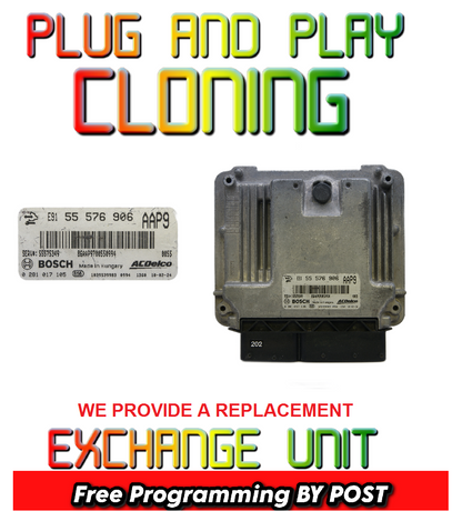 Vauxhall Opel Insignia ECU Bosch 0281017105 / 55576906 / AAP9  /Plug & Play/ Exchange unit /Free Programming BY Post