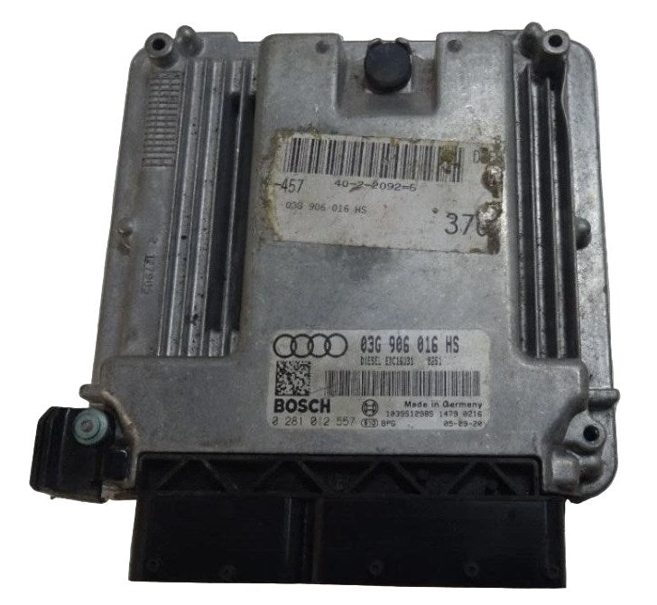 03G906016HS 0281012557 AUDI TDI ECU PLUG & PLAY IMMO OFF