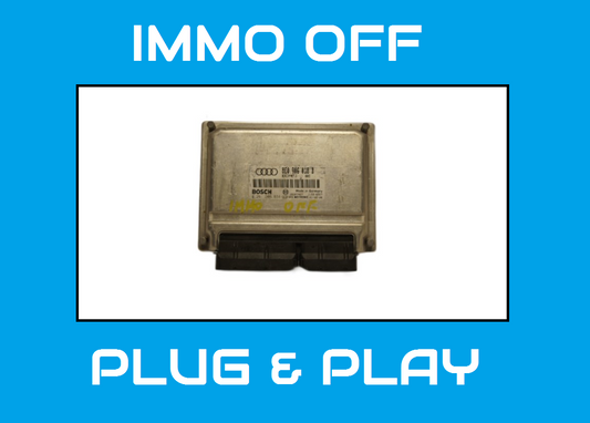 IMMO OFF ECU ME7.5 AUDI 8E0906018B 0261206868   PLUG AND PLAY. - Glasgow Car Parts Store 