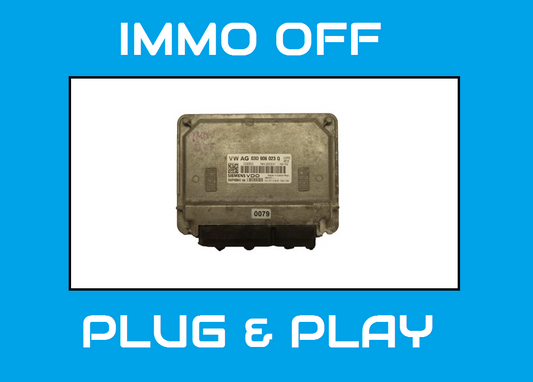 03D906023Q    ECU Audi VW Skoda Seat   IMMO OFF PLUG & PLAY.