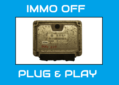 ECU VW 030906032CM / 0261207201   IMMO OFF PLUG & PLAY. - Glasgow Car Parts Store 