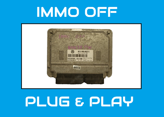 ECU Audi VW  03D906032C IMMO OFF PLUG & PLAY. - Glasgow Car Parts Store 