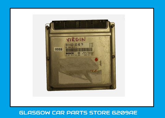 MERCEDES  ECU A6131530279 0281010544  VIRGIN VIRGIN ECU - Glasgow Car Parts Store 