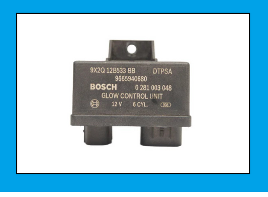 GLOW PLUG RELAY  LAND RANGE ROVER MK4 IV SPORT DISCOVERY  JAGUAR XF XJ - Glasgow Car Parts Store 
