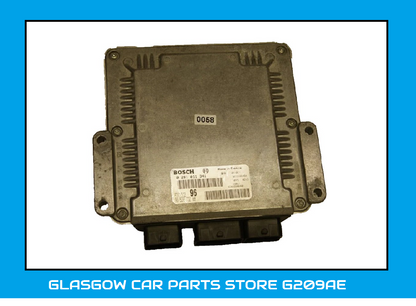 ECU PEUGEOT 307  0281011341 9653873280 PLUG AND PLAY - Glasgow Car Parts Store 