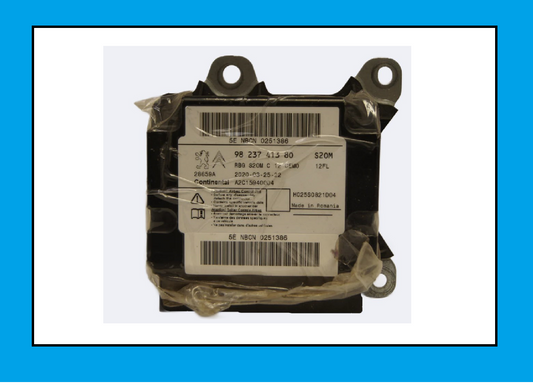 SRS Airbag Control Unit Peugot 9823741380 A2C15940004 CONTINENTAL - Glasgow Car Parts Store 