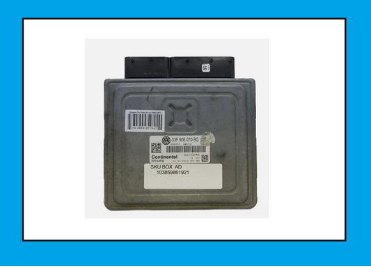 ECU VW POLO 1.2 03F906070 BQ CONTINENTAL - Glasgow Car Parts Store 