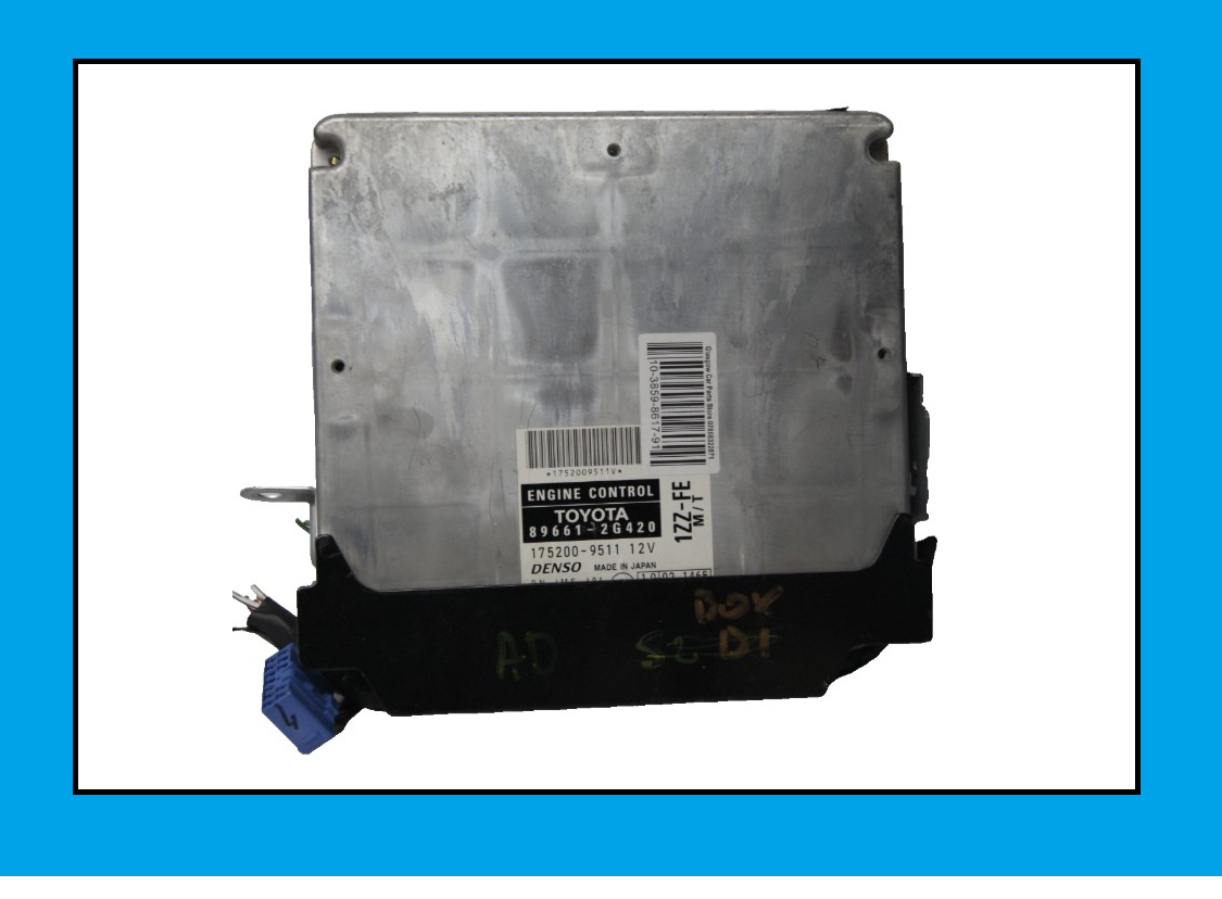 Toyota Celica ECU 89661-2G420 / 175200-9511 - Glasgow Car Parts Store 