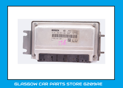 Honda Jazz ECU 0261208375 , 37820-PWE-G04  LU Plug & Play - Glasgow Car Parts Store 