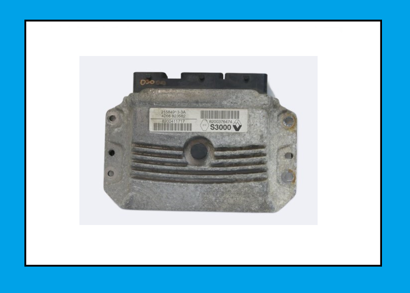 ECU RENAULT 8200376474 8200411717 SAGEM S3000 - Glasgow Car Parts Store 