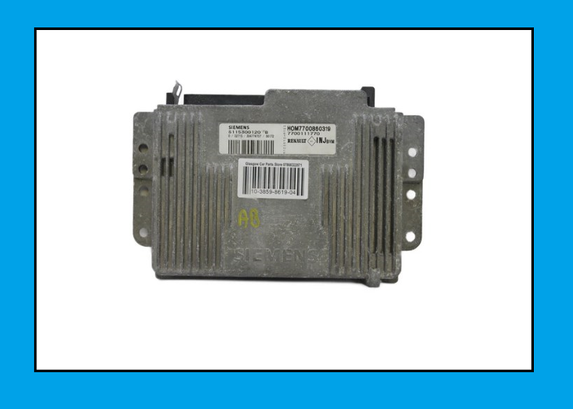 ECU RENAULT S115300120B  HOM 7700860319 7700111770 - Glasgow Car Parts Store 
