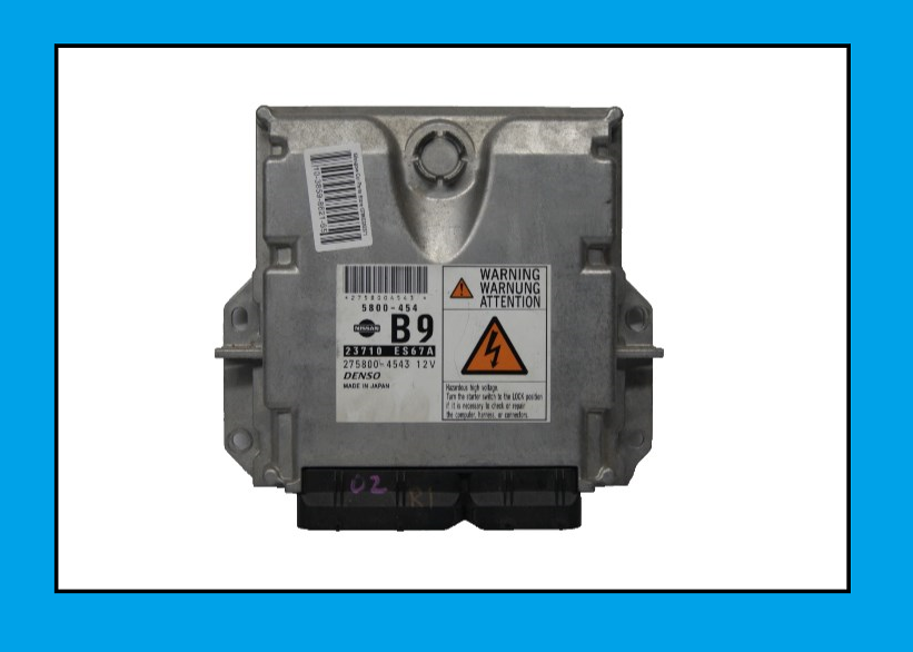 Nissan X-Trail Denso ECU  2758004543 23710ES67A - Glasgow Car Parts Store 
