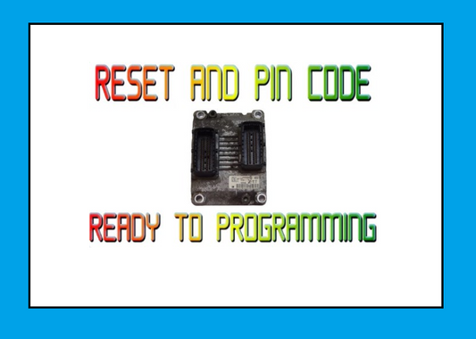 Vauxhall Opel Meriva Tigra Z14XEP ECU 0261208255 55353613 TT RESET & PIN.