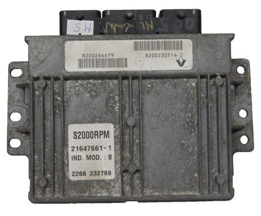 ECU SAGEM S2000RPM RENAULT 8200264679 8200230514 - Glasgow Car Parts Store 