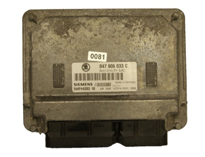 047906033C ECU Audi VW Skoda Seat  IMMO OFF PLUG & PLAY. SIMOS 3PA