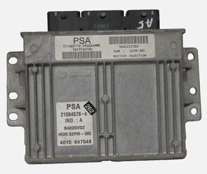 ECU Citroen Peugeot 9653106180 9642222380 - Glasgow Car Parts Store 